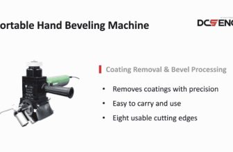 Professional Portable Hand Beveler for Industrial Applications | DCSENG