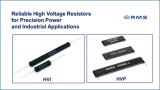HVI and HVP Series High Voltage Thick Film Resistors | RMS